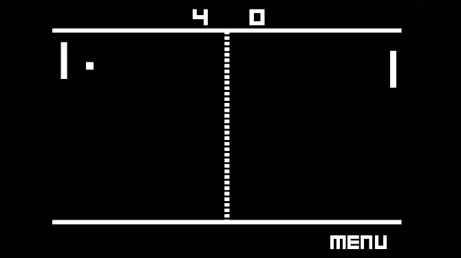 Pong Clock adalah screensaver game 2d klasik