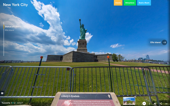 Tur Virtual NYC Statue Of Liberty