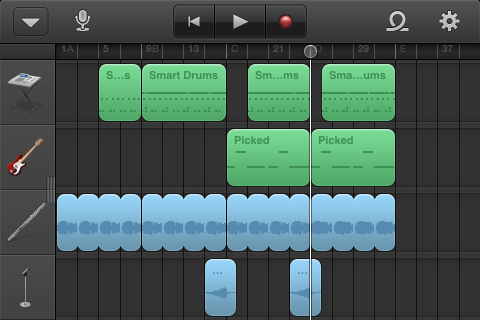 5 Alasan Menghabiskan $ 5 di GarageBand untuk iOS [iPad, iPhone, dan iPod Touch] band sequencer