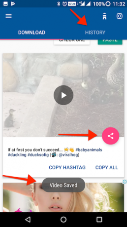 Unduh Video dari Facebook Instagram Twitter di Android 10