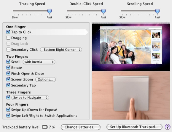 perangkat lunak trackpad mac