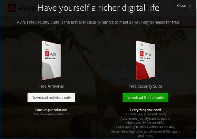 aplikasi antivirus top gratis tanpa layar monitor avira gratis