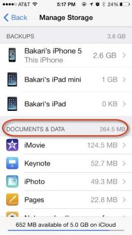 Penyimpanan ICloud