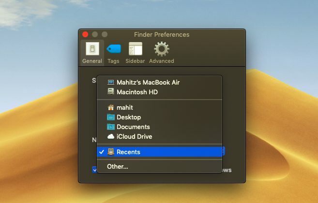 folder default pencari macos 