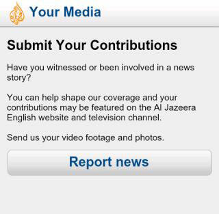 Al Jazeera - Kirim foto & video