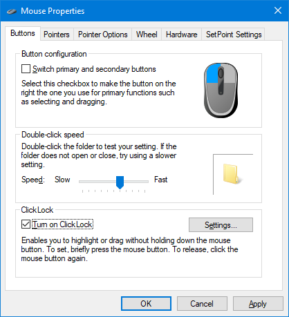 cara menyesuaikan mouse di windows 10