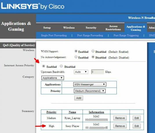 Kelola pengaturan internet di router Anda