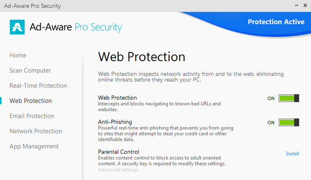 22 Ad-Aware Pro Security - Perlindungan Web