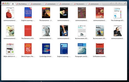 pdf reader mac tab