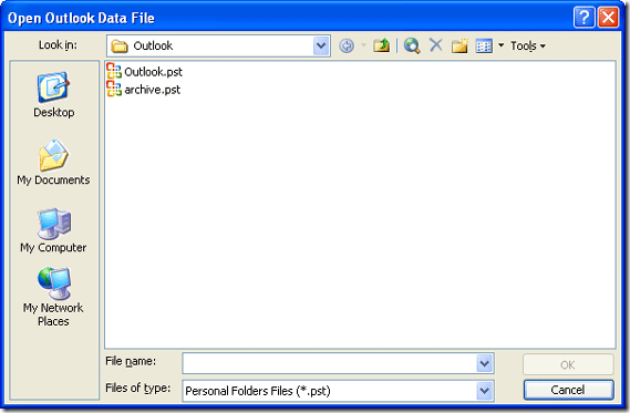 4 Cara Mudah Menyesuaikan Kotak Dialog Umum di Windows XP fileopen1