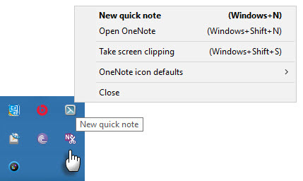 Catatan Cepat di OneNote