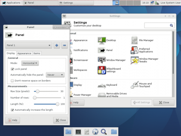 kustomisasi xfce