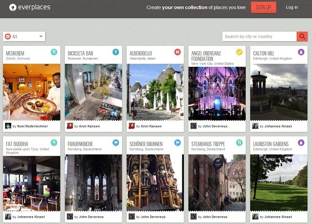 Rencanakan Liburan Masa Depan Dengan Situs Web Gaya-Pinterest Ini Untuk Menjelajahi Everplaces