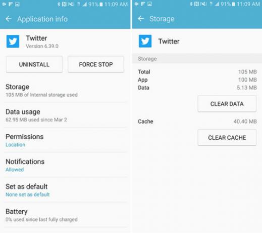 Cara Memperbaiki Twitter Dari Wasting Space di Android dan iPhone TwitterAndroidCache 565x500