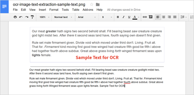 Cara Mengekstrak Teks Dari Gambar (OCR) atau ekstraksi teks Google Drive