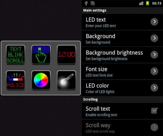 led light fun untuk android