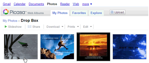 Kirim Foto Anda Ke Album Web Picasa Anda Dengan Album web Email1b