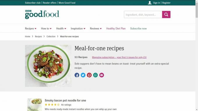 situs web resep makanan enak bbc