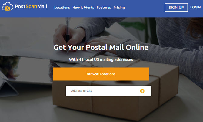 kotak surat virtual postscanmail