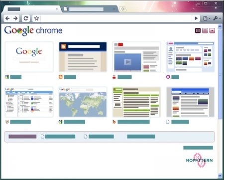 tema google chrome