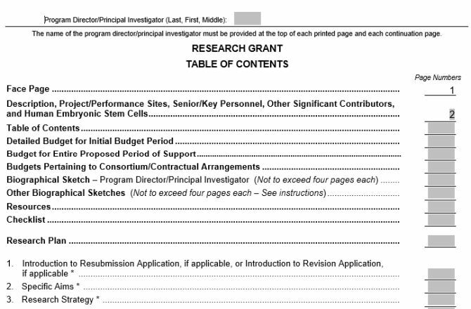 daftar isi penelitian