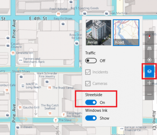 Windows Maps vs. Google Maps: 7 Fitur Windows Tidak Lebih Baik peta microsoft pinggir jalan 584x500