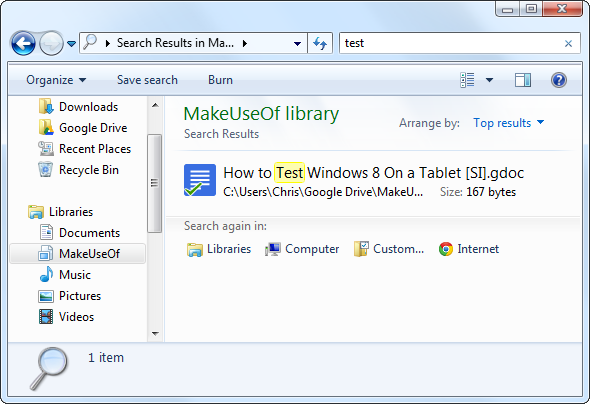 windows 7 libraries