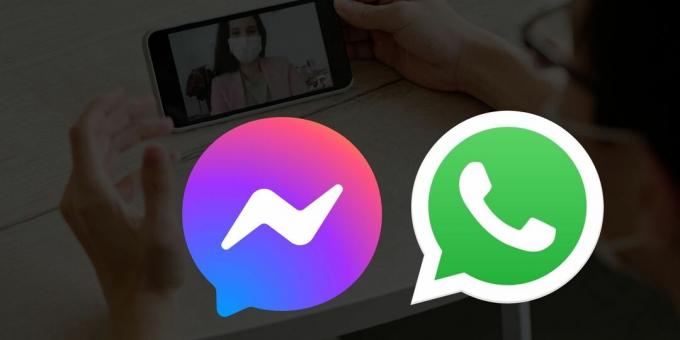 Kualitas video WhatsApp vs Messenger