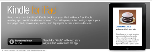 mengatur kindle di ipad