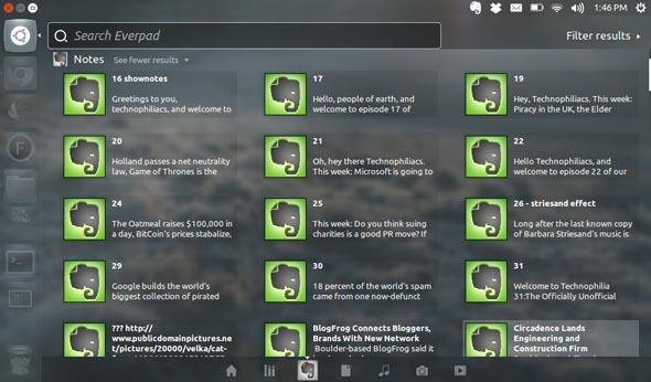 Everpad: Klien Evernote Terbaik Untuk Ubuntu [Linux] everpad unity