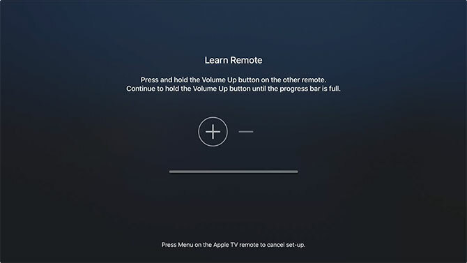 Apple TV belajar remote baru