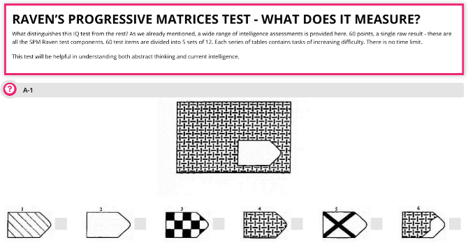 Ikuti tes Raven Progressive Matrices untuk menemukan IQ Anda tanpa pertanyaan bahasa atau matematika