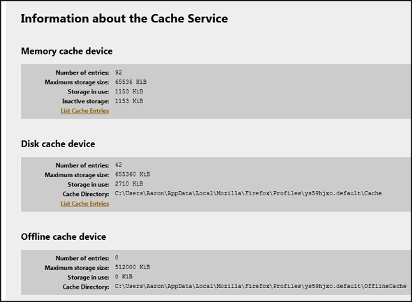 Klik & Bersihkan: Perpanjang Browser Anda Di Luar Privasi & Keamanan Default Firefox View Cache