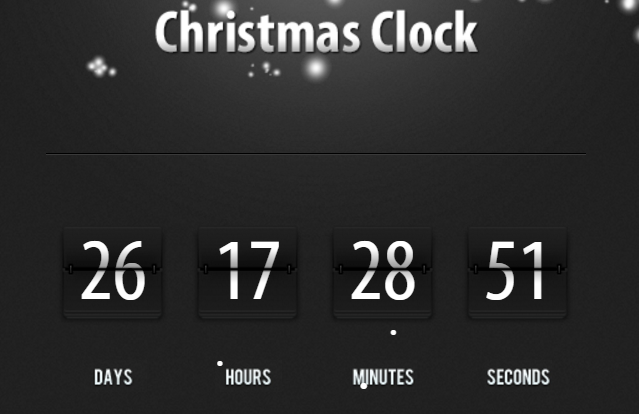 ChristmasClockCountdown