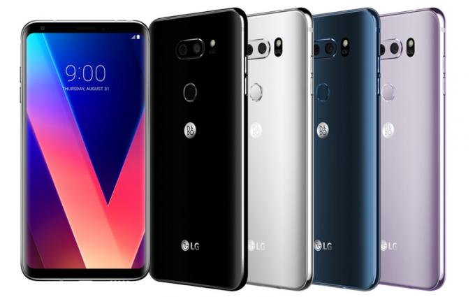 telepon warna lg v30