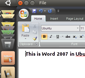 instal office 2007 di linux