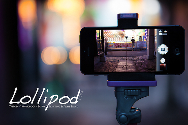 Lollipod.com - Tripod / Monopod / Boom / Lighting & Selfie Stand untuk beberapa perangkat dari Ponsel Pintar hingga GoPro, Kamera kecil, lampu strobo, atau lampu Video.