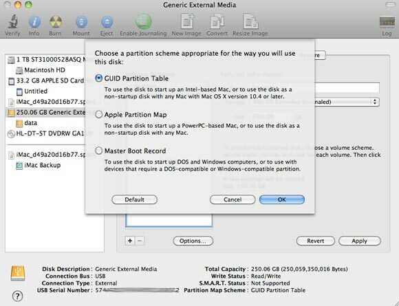 menginstal internal osx