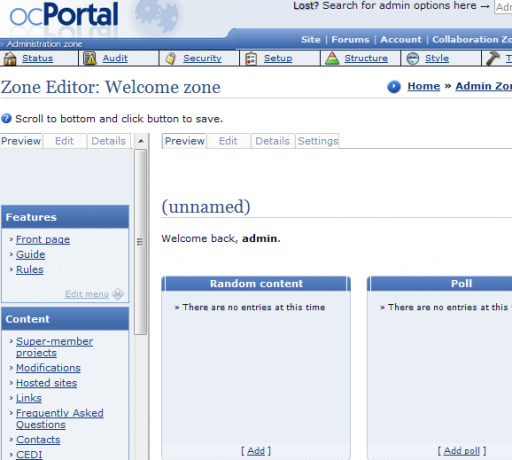 Menyiapkan Intranet Rumah Sendiri Sendiri Dengan ocPortal portal11