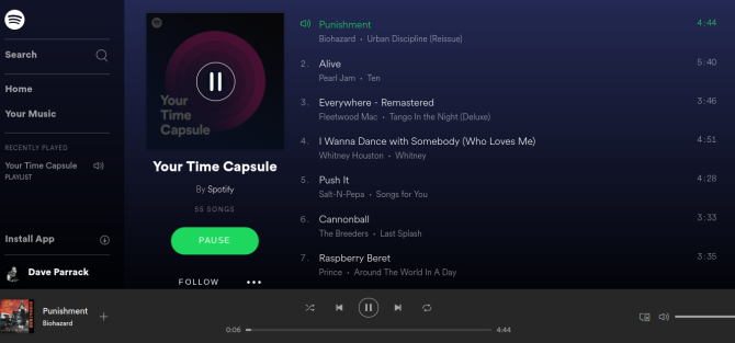 Daftar Putar Spotify ini Dapat Membuat Anda Merasa Muda Lagi screenshot screenshot kapsul spotify