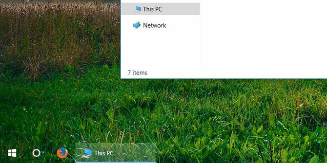 Cara Membuat Taskbar Transparan di Windows 10 menghapus taskbar windows 10