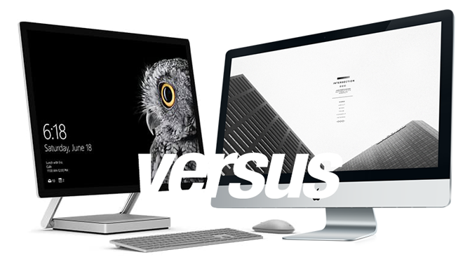 Microsoft vs. Apple: Pertempuran sengit untuk Desain Terbaik imac studio 1