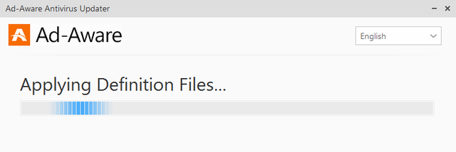 5 Instalasi Keamanan Ad-Aware Pro - Menerapkan Definisi (terpotong)