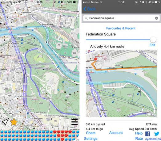 Sepeda Berbeda: Siklus Aplikasi Bersepeda iPhone Terbaik