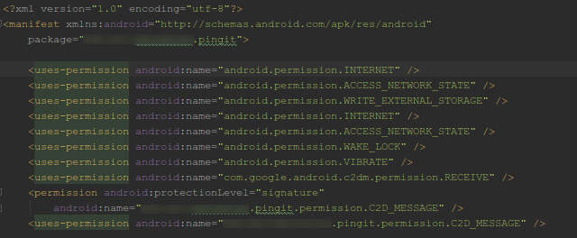 Android-Kode-Izin