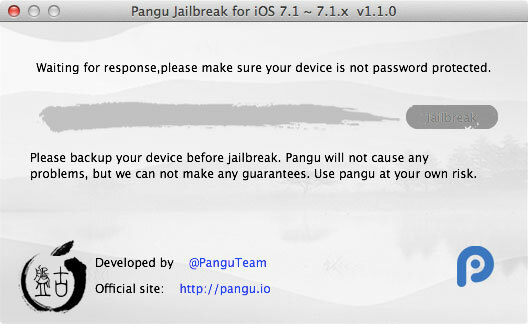 Cara Jailbreak iOS 7.1.x & Instal Cydia Dengan Pangu 4