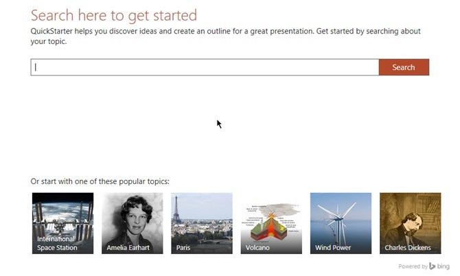 PowerPoint QuickStarter Secara Instan Menjelaskan Presentasi Baru dan Memulai Anda dengan Benar Pencarian Quickstarter PowerPoint