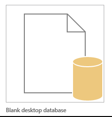 Akses 2013 Blank Template