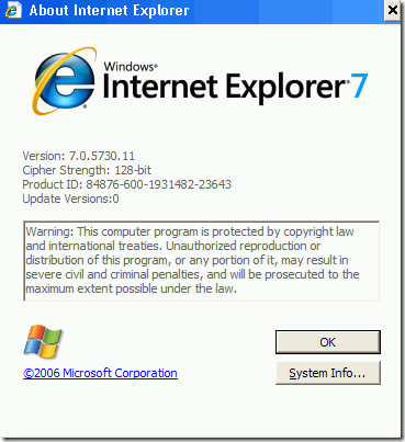 paksa instal ulang internet explorer