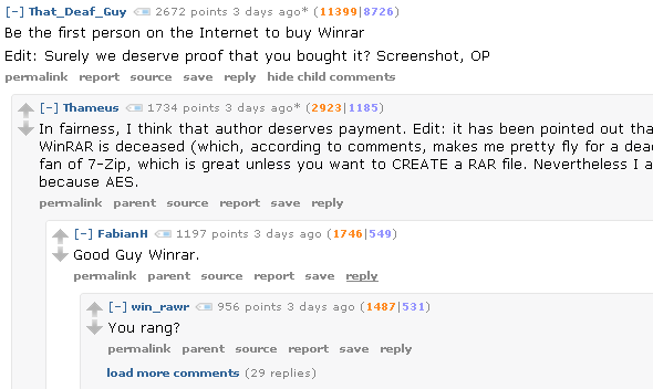 Love Is Blind, Batman, Winrar, dan lainnya [Best of Reddit] reddit100dollars